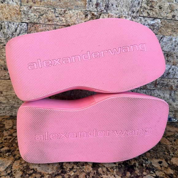 Alexander Wang
Women's Pink Taji 115 Flatform Sandals - Picture 11 of 12